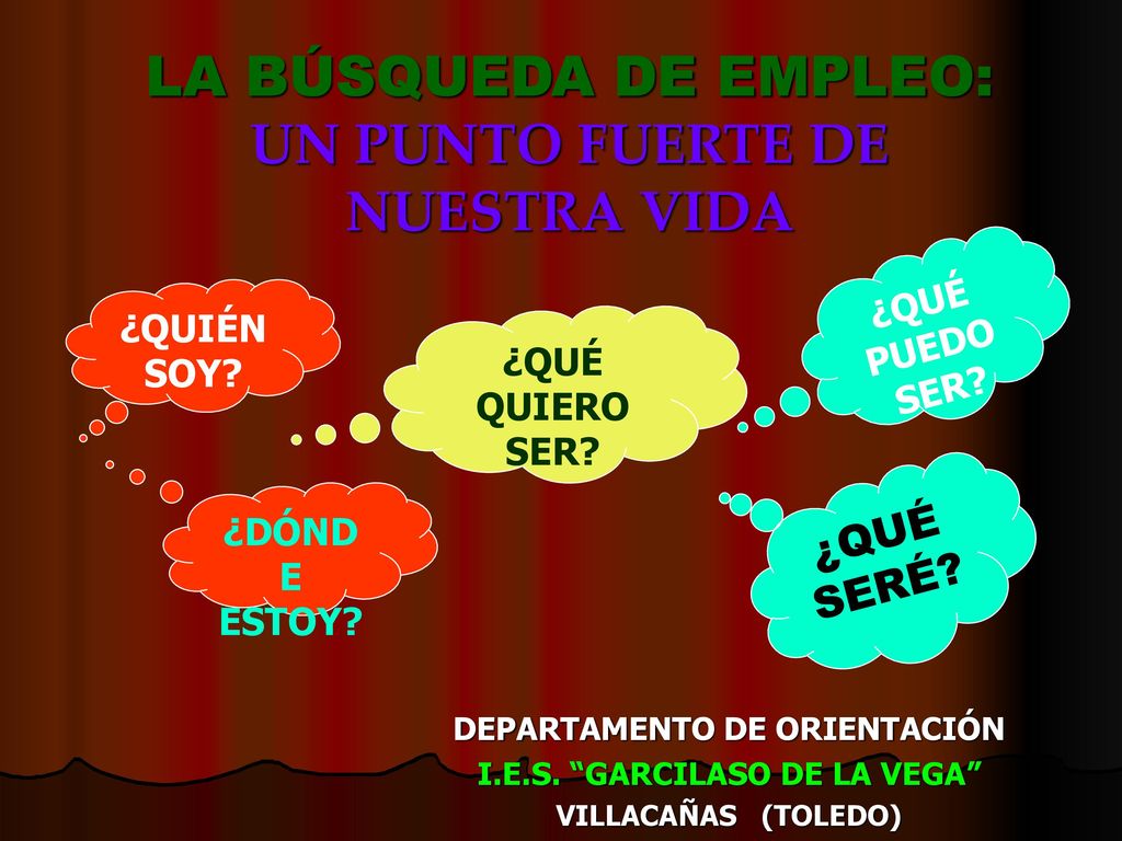 LA BÚSQUEDA DE EMPLEO: UN PUNTO FUERTE DE NUESTRA VIDA