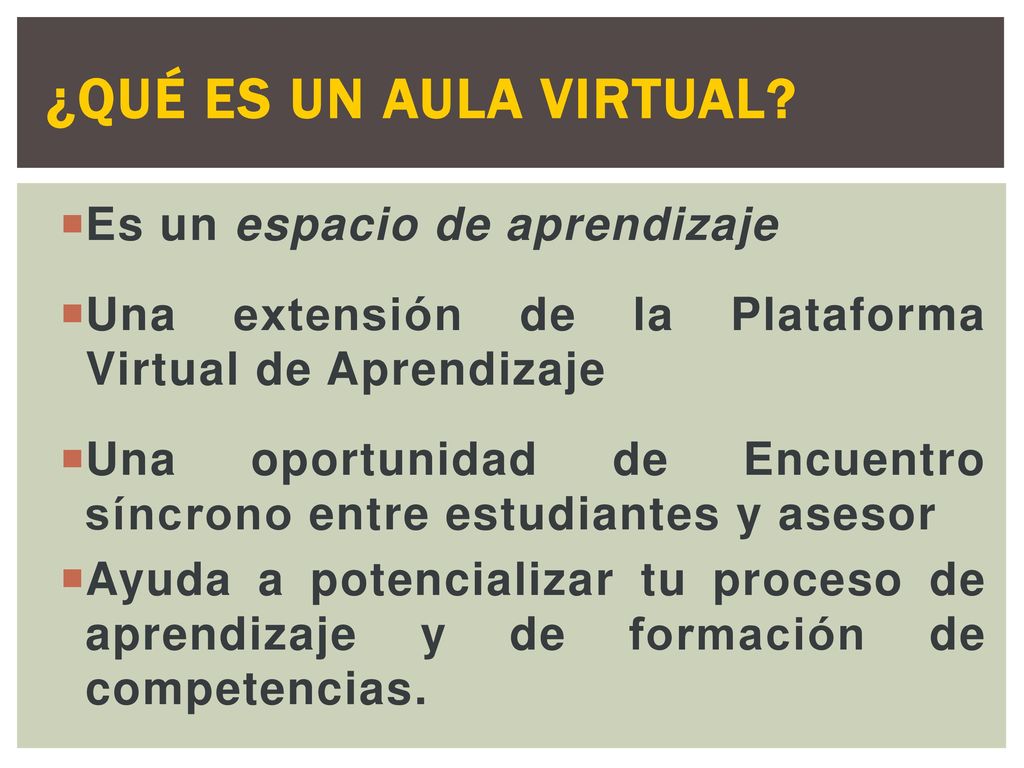 ¿Qué es un Aula Virtual Es un espacio de aprendizaje