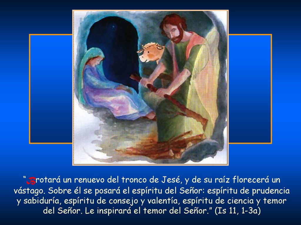 Brotará un renuevo del tronco de Jesé, y de su raíz florecerá un vástago.