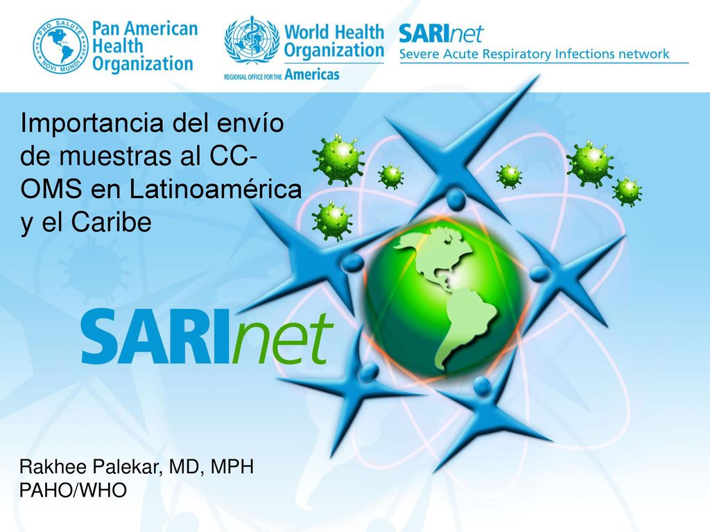 Importancia del envío de muestras al CC-OMS en Latinoamérica y el Caribe