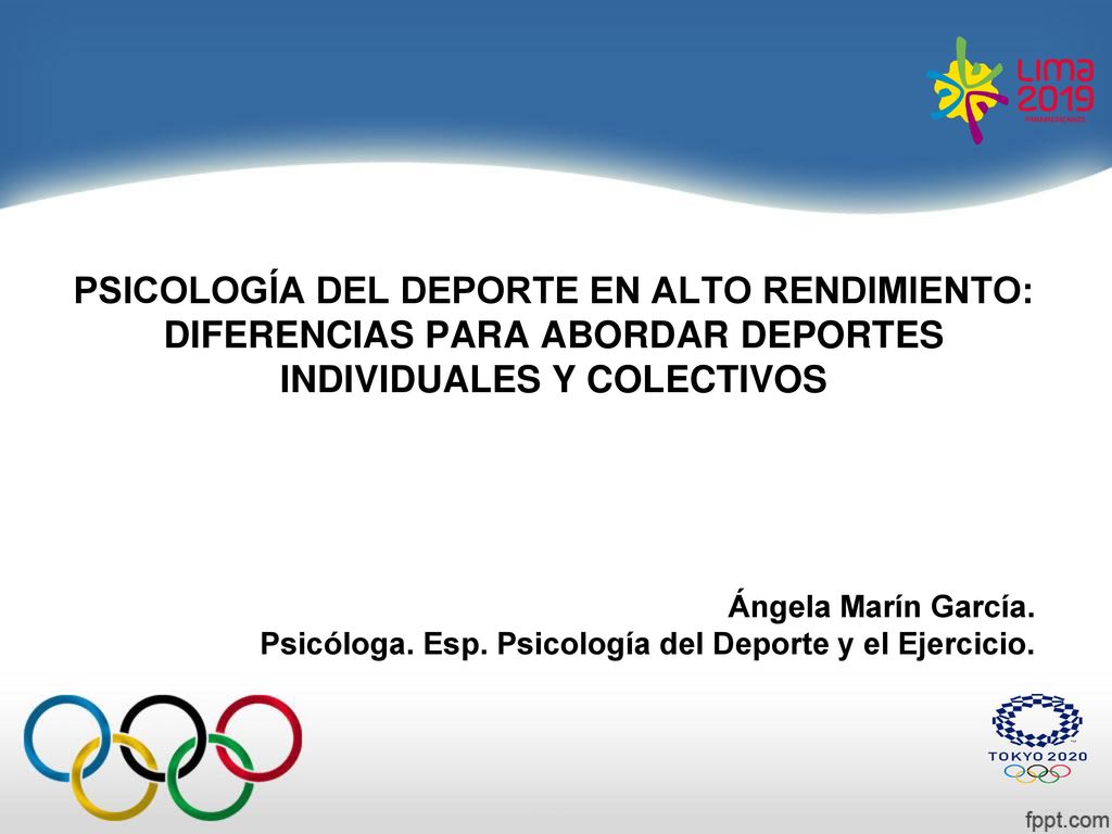 PSICOLOGÍA DEL DEPORTE EN ALTO RENDIMIENTO: DIFERENCIAS PARA ABORDAR DEPORTES INDIVIDUALES Y COLECTIVOS