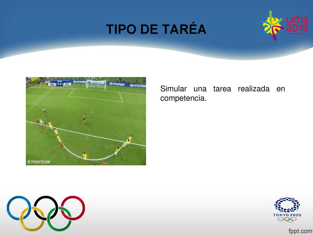 TIPO DE TARÉA Simular una tarea realizada en competencia.