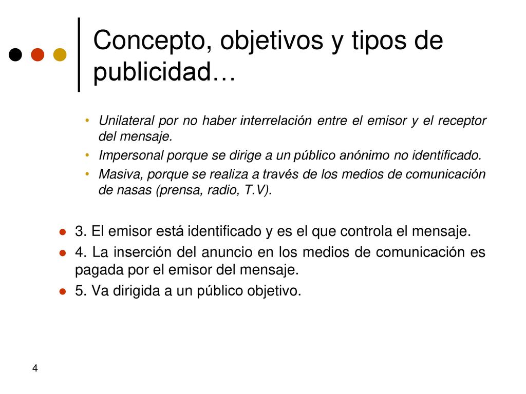 Concepto, objetivos y tipos de publicidad…