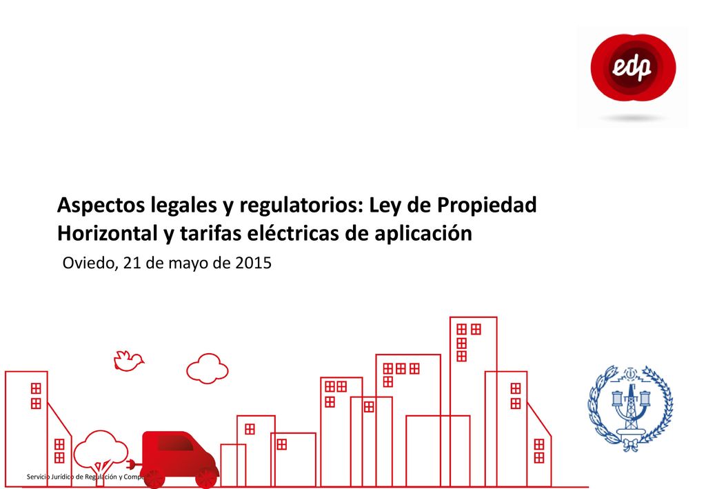 Aspectos legales y regulatorios: Ley de Propiedad Horizontal y tarifas eléctricas de aplicación