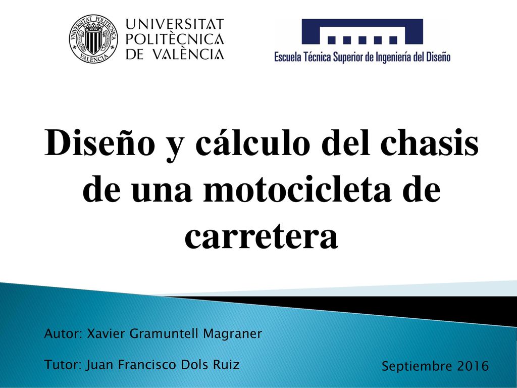 Diseño y cálculo del chasis de una motocicleta de carretera