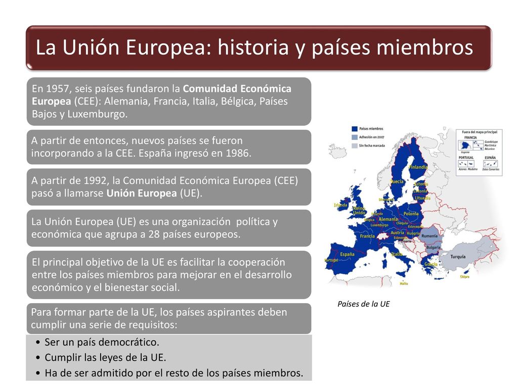 Ser un país democrático. Cumplir las leyes de la UE.