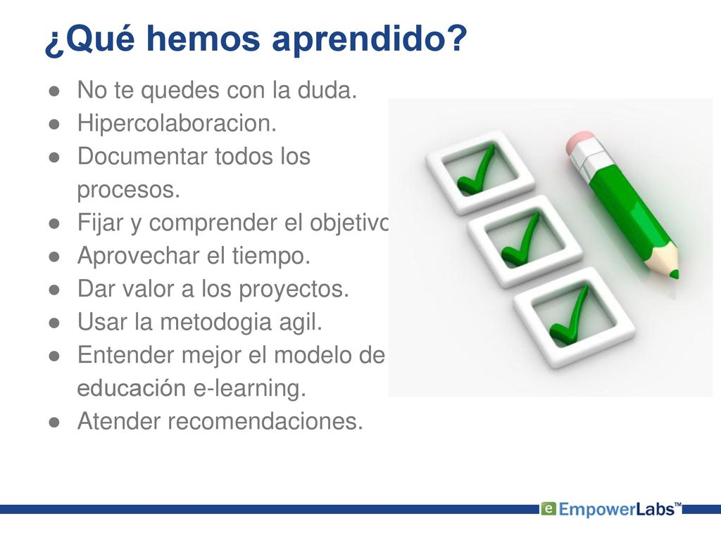 ¿Qué hemos aprendido No te quedes con la duda. Hipercolaboracion.