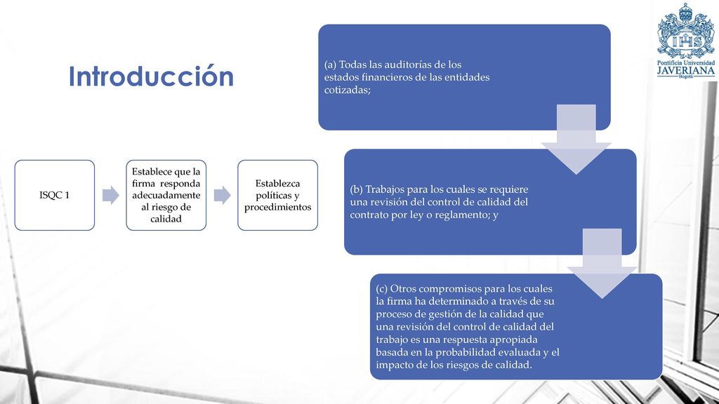 (a) Todas las auditorías de los estados financieros de las entidades cotizadas;