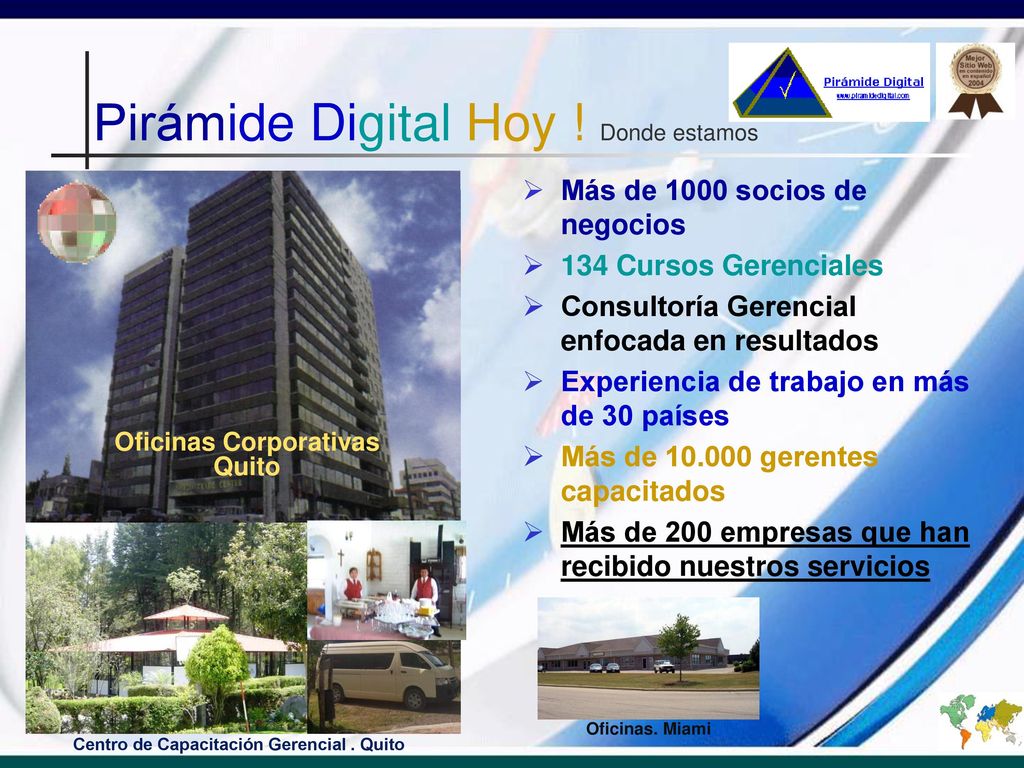 Oficinas Corporativas Centro de Capacitación Gerencial . Quito