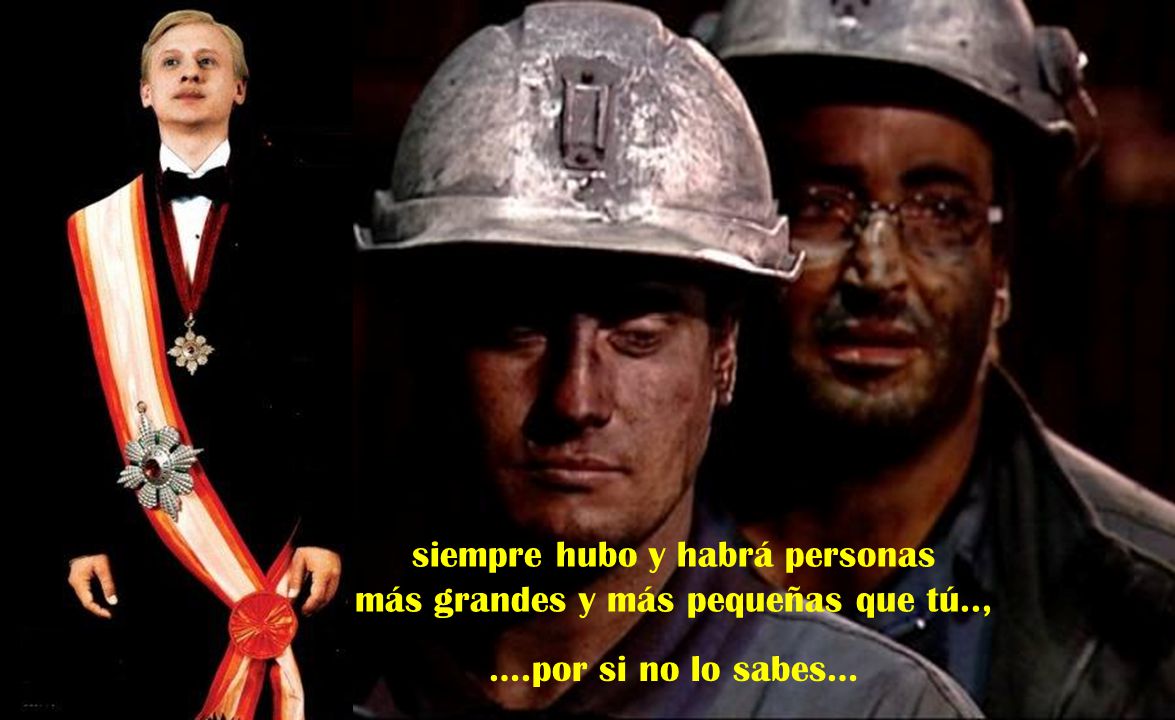 siempre hubo y habrá personas más grandes y más pequeñas que tú..,