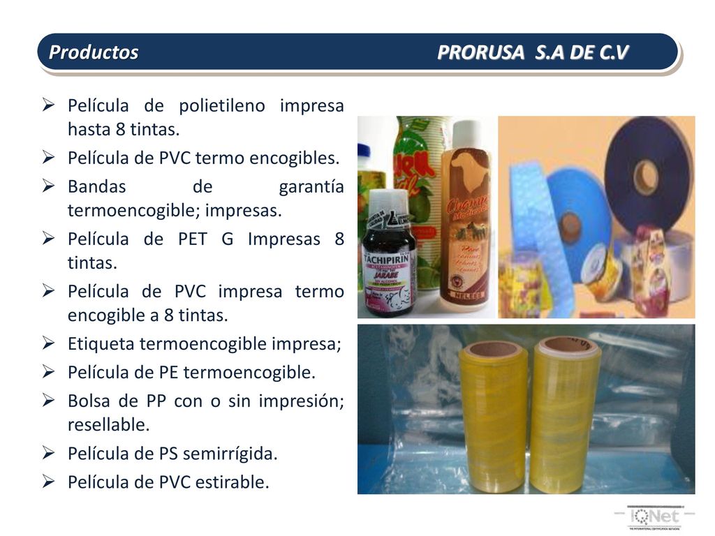 Productos PRORUSA S.A DE C.V