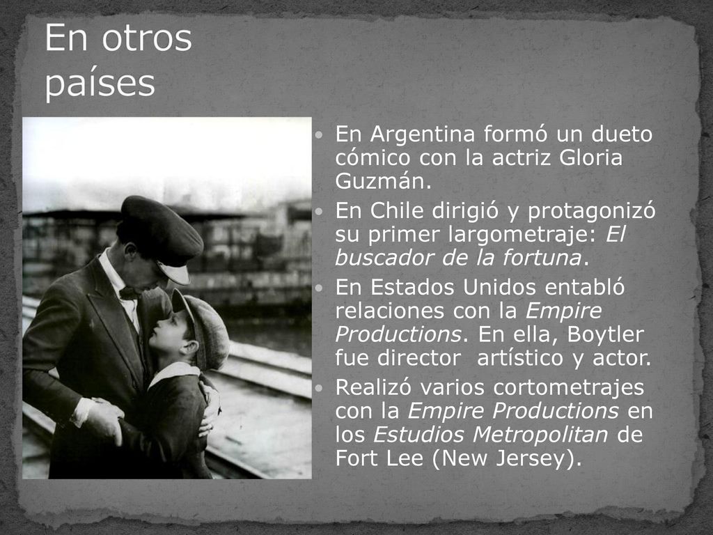 En otros países En Argentina formó un dueto cómico con la actriz Gloria Guzmán.