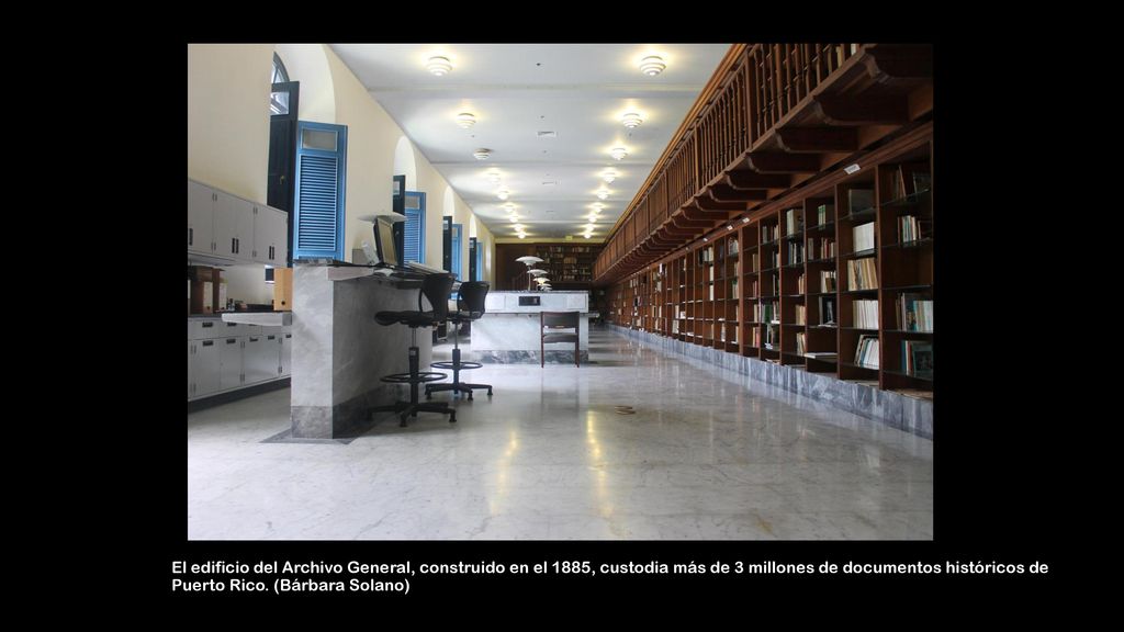 El edificio del Archivo General, construido en el 1885, custodia más de 3 millones de documentos históricos de Puerto Rico.