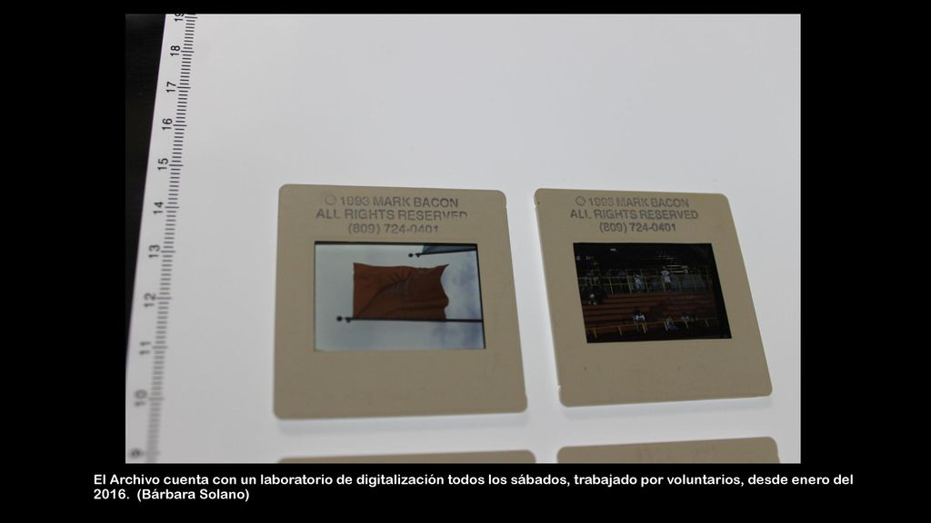 El Archivo cuenta con un laboratorio de digitalización todos los sábados, trabajado por voluntarios, desde enero del 2016.