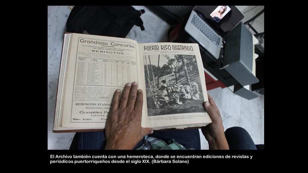 El Archivo también cuenta con una hemeroteca, donde se encuentran ediciones de revistas y periódicos puertorriqueños desde el siglo XIX.