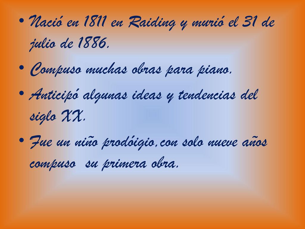 Nació en 1811 en Raiding y murió el 31 de julio de 1886.