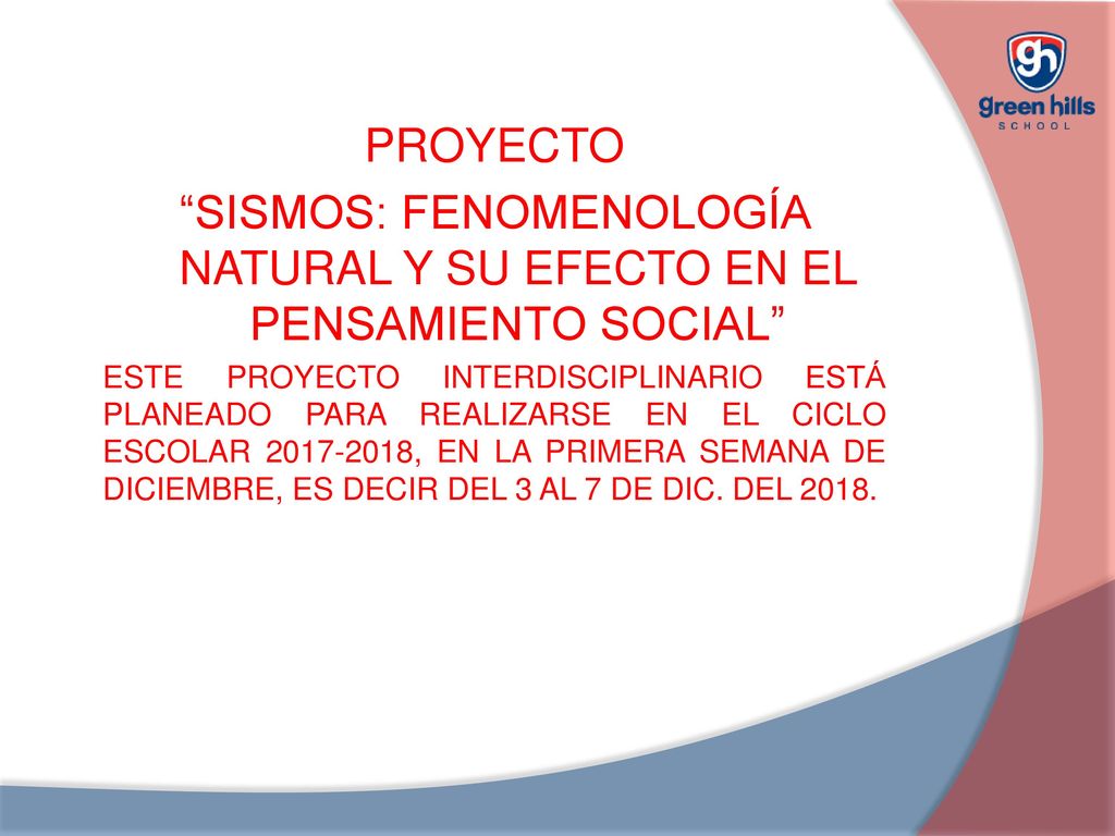SISMOS: FENOMENOLOGÍA NATURAL Y SU EFECTO EN EL PENSAMIENTO SOCIAL