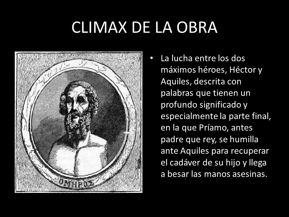 CLIMAX DE LA OBRA