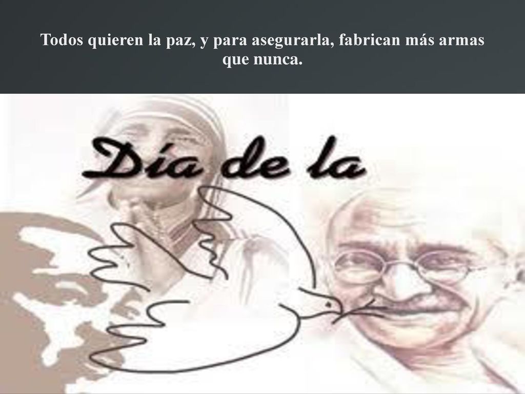 Todos quieren la paz, y para asegurarla, fabrican más armas que nunca.