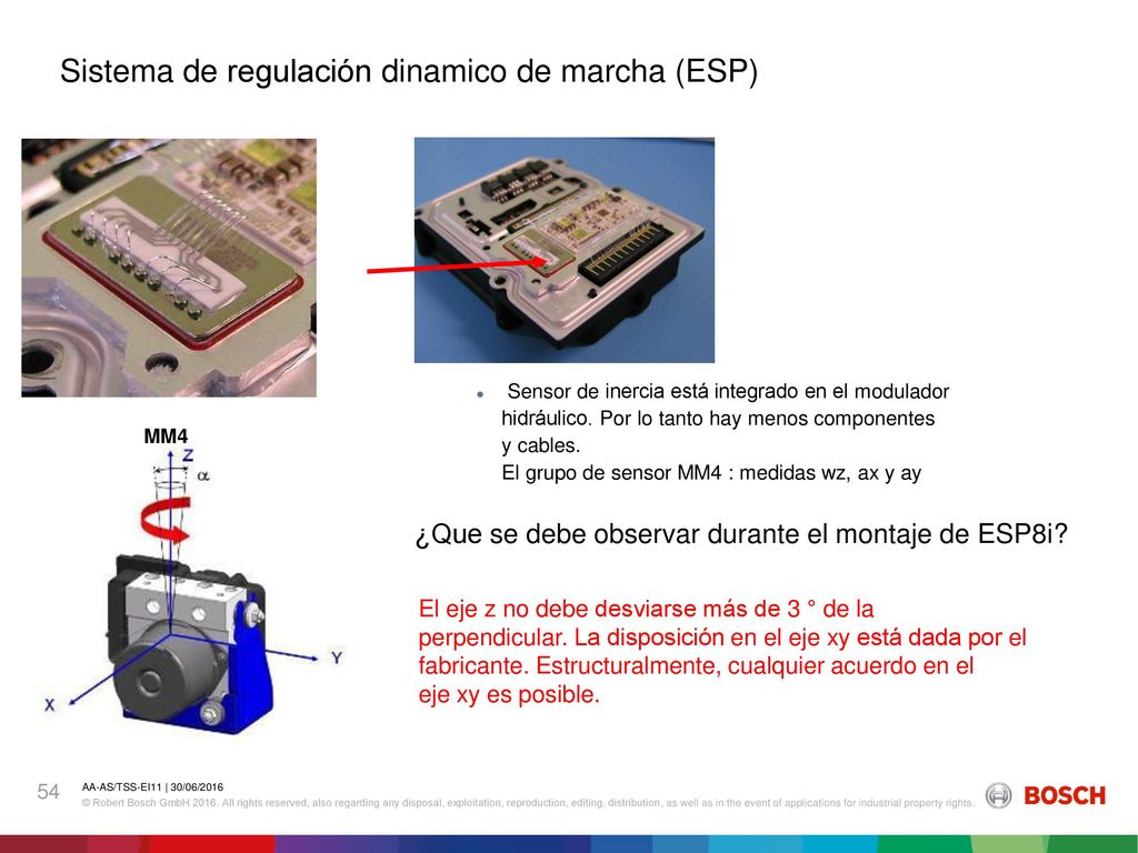 ESP8i Sistema de regulación dinamico de marcha (ESP) ABS / ESP
