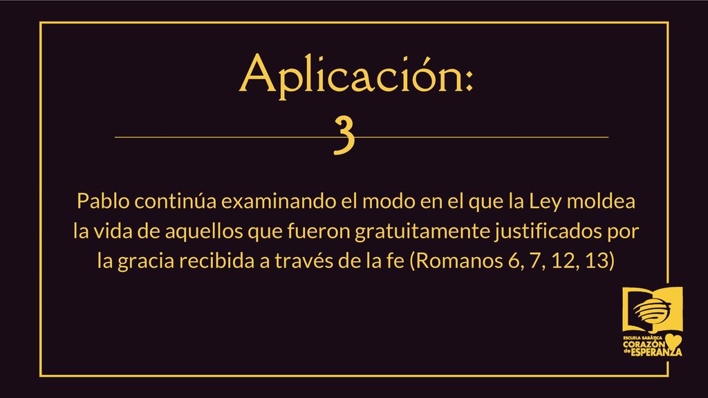 Aplicación: