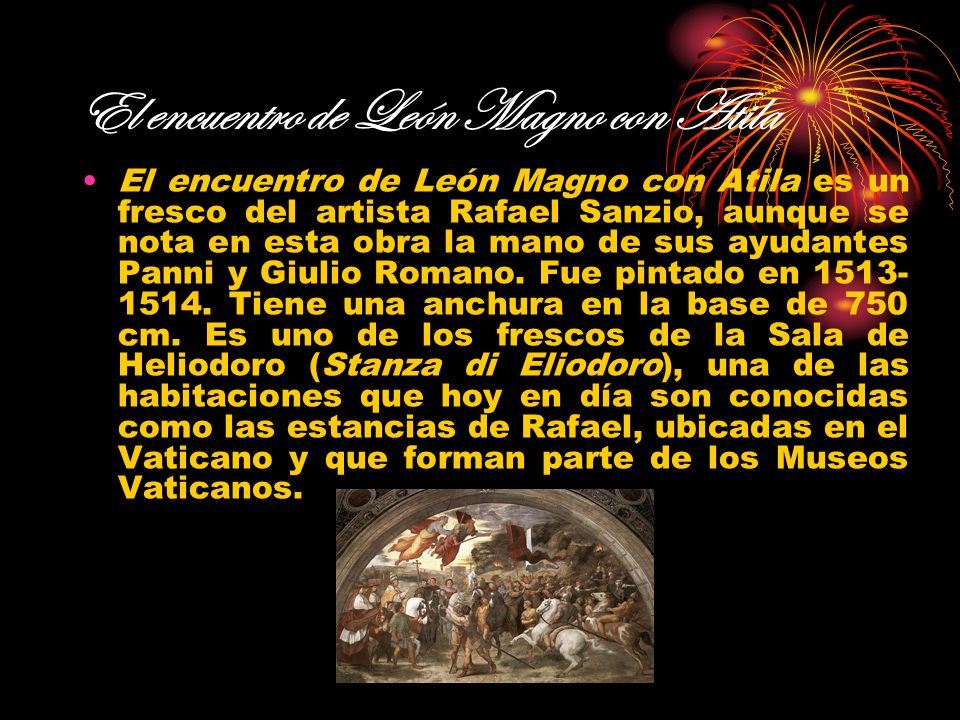 El encuentro de León Magno con Atila