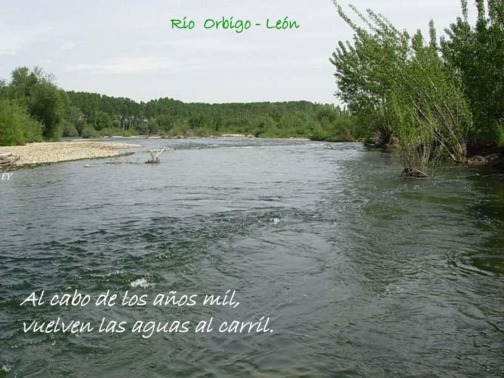 Al cabo de los años mil, vuelven las aguas al carril.