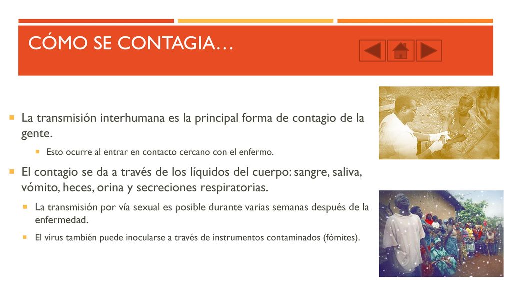 Cómo se contagia… La transmisión interhumana es la principal forma de contagio de la gente.