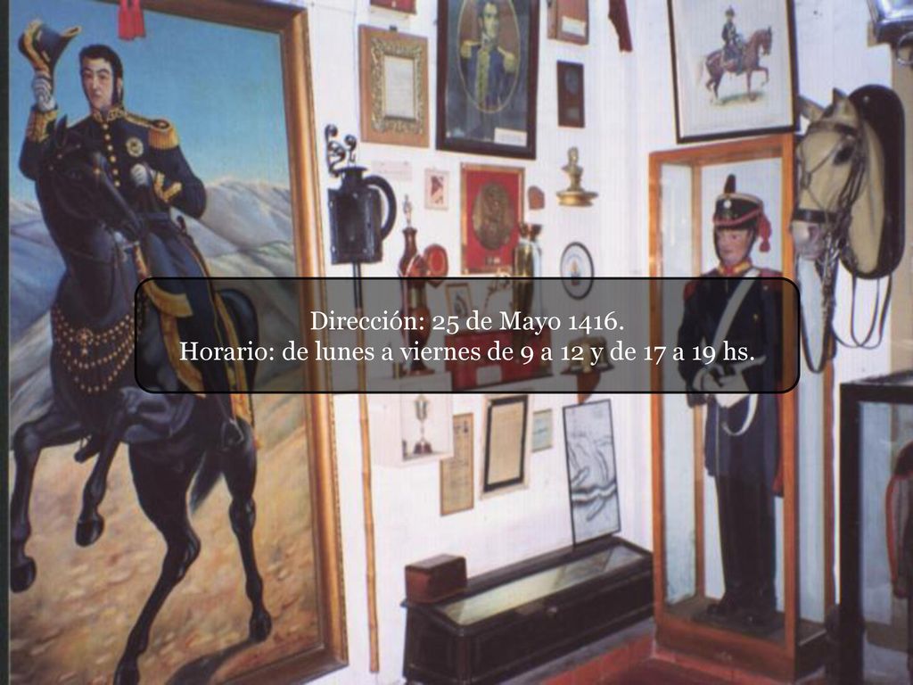 Horario: de lunes a viernes de 9 a 12 y de 17 a 19 hs.