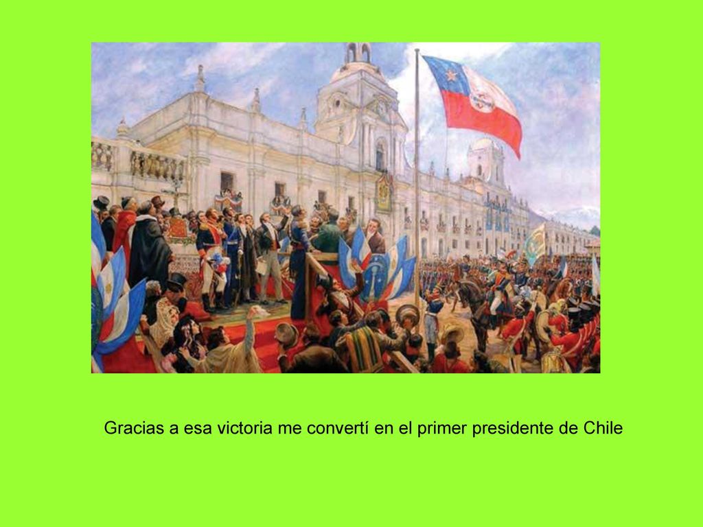 Gracias a esa victoria me convertí en el primer presidente de Chile