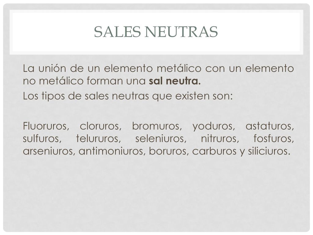 Sales binarias. - ppt descargar