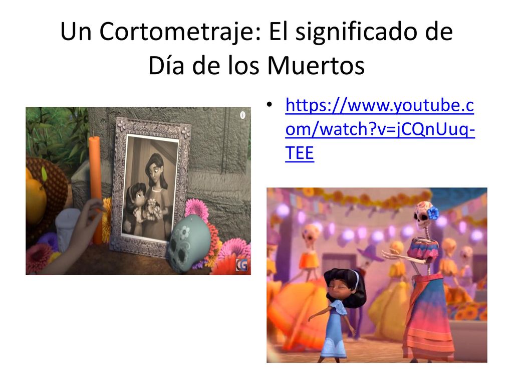 Un Cortometraje: El significado de Día de los Muertos
