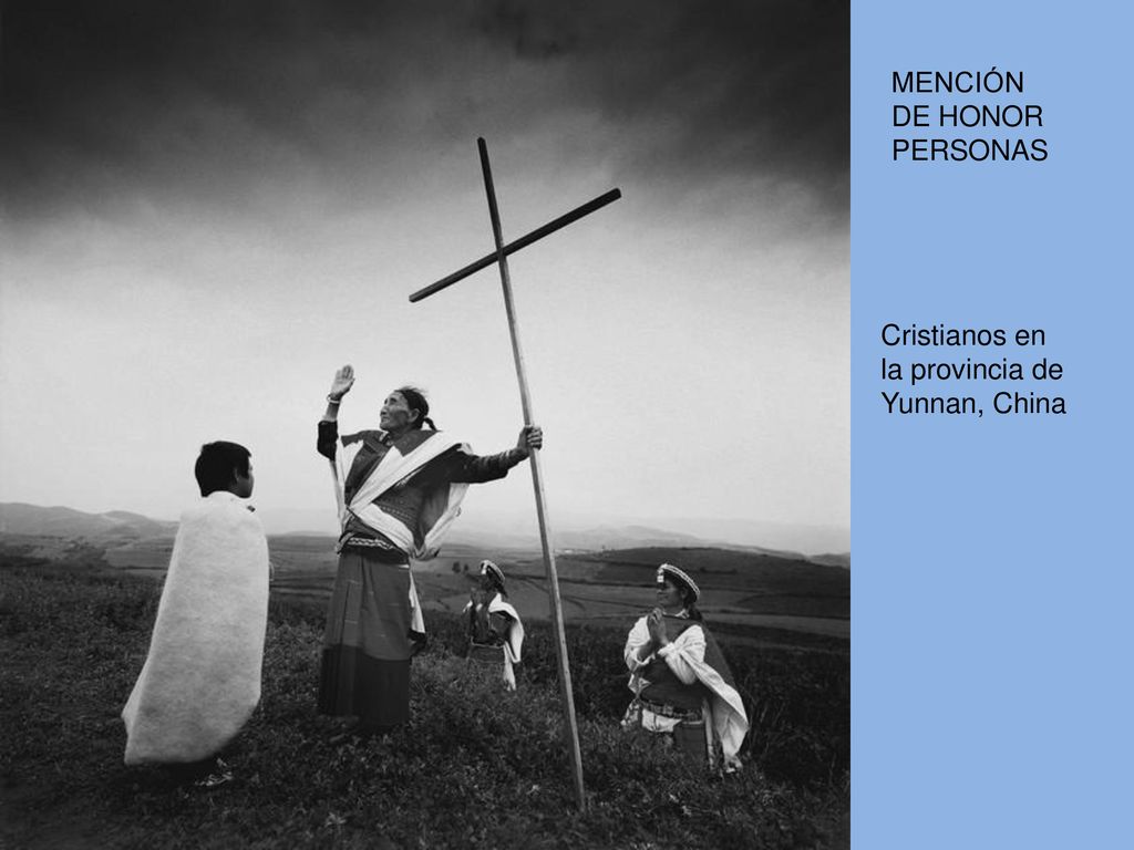 MENCIÓN DE HONOR PERSONAS Cristianos en la provincia de Yunnan, China