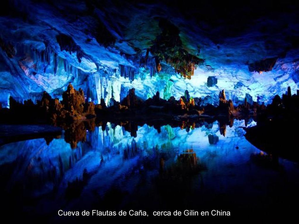 Cueva de Flautas de Caña, cerca de Gilin en China