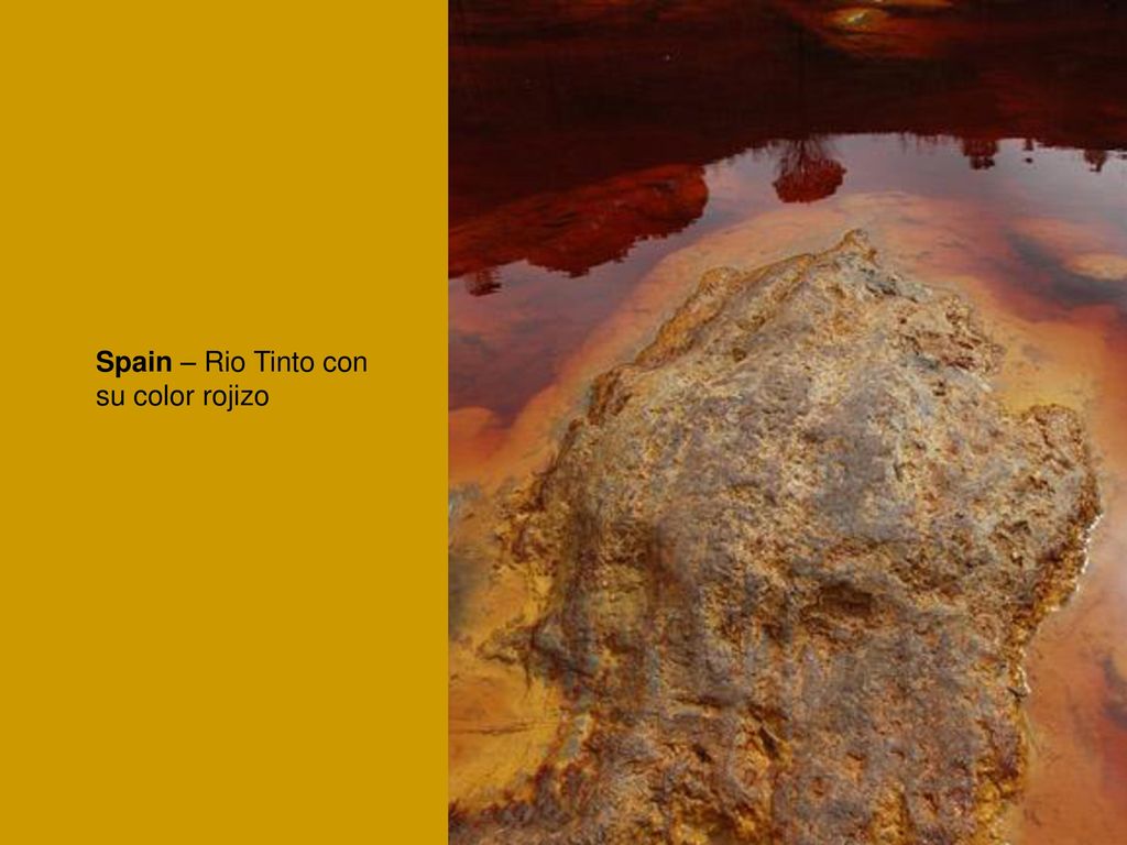 Spain – Rio Tinto con su color rojizo