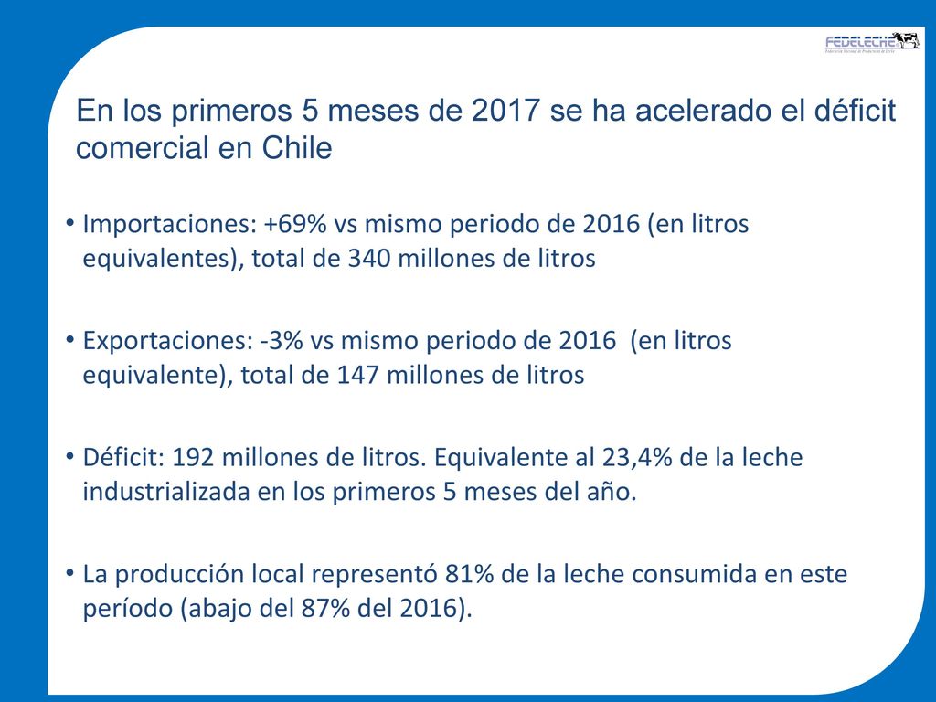 En los primeros 5 meses de 2017 se ha acelerado el déficit comercial en Chile