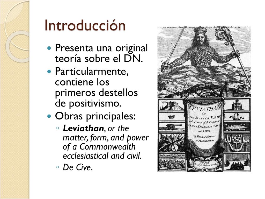 Introducción Presenta una original teoría sobre el DN.
