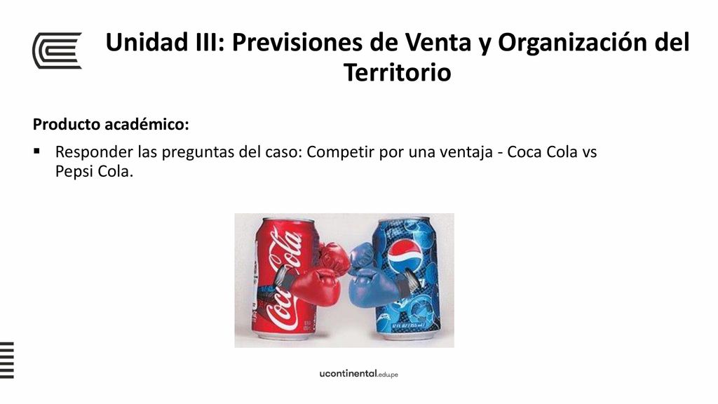 Unidad III: Previsiones de Venta y Organización del Territorio