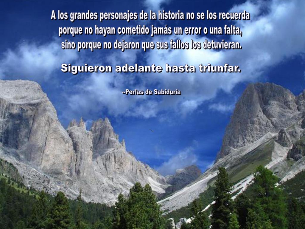 A los grandes personajes de la historia no se los recuerda