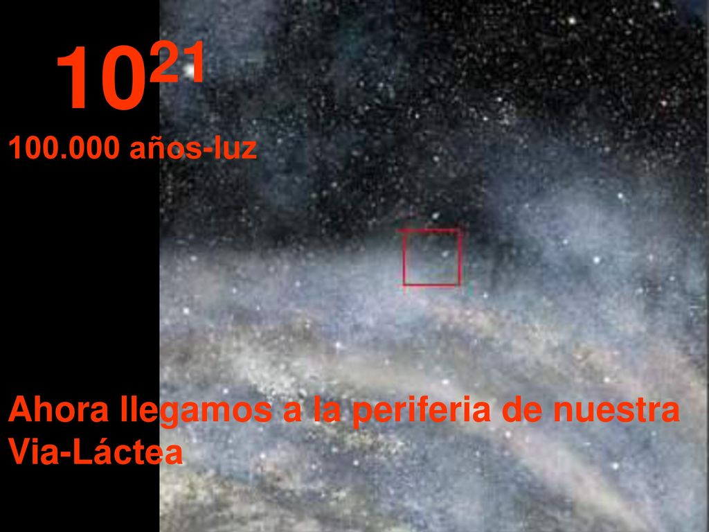 1021 Ahora llegamos a la periferia de nuestra Via-Láctea