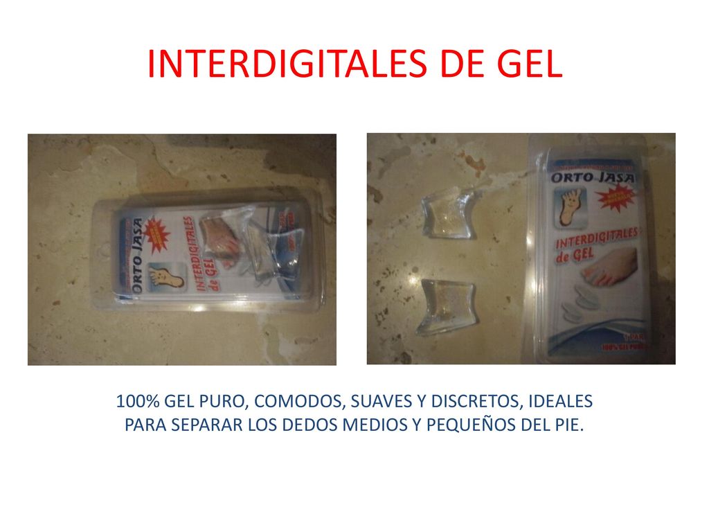 INTERDIGITALES DE GEL 100% GEL PURO, COMODOS, SUAVES Y DISCRETOS, IDEALES PARA SEPARAR LOS DEDOS MEDIOS Y PEQUEÑOS DEL PIE.