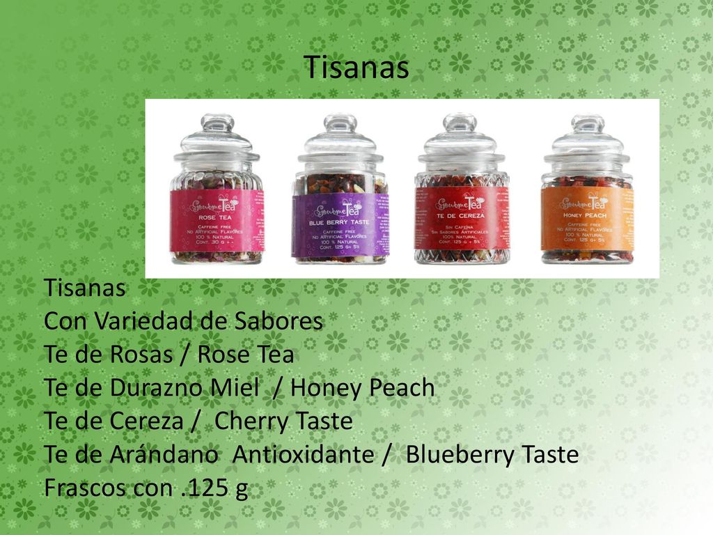 Tisanas Tisanas Con Variedad de Sabores Te de Rosas / Rose Tea