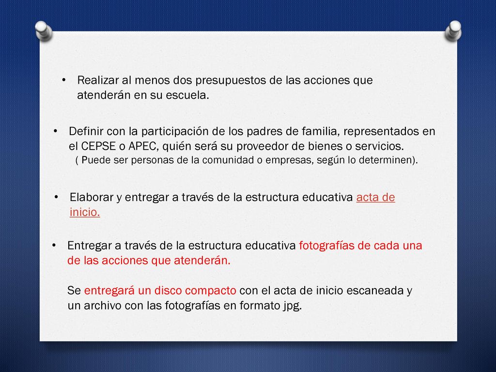 Se entregará un disco compacto con el acta de inicio escaneada y
