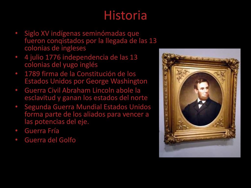 Historia Siglo XV indígenas seminómadas que fueron conqistados por la llegada de las 13 colonias de ingleses.