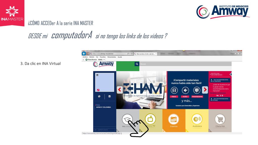 DESDE mi computadorA si no tengo los links de los videos