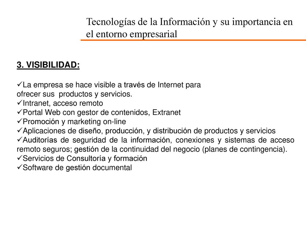 Tecnologías de la Información y su importancia en el entorno empresarial