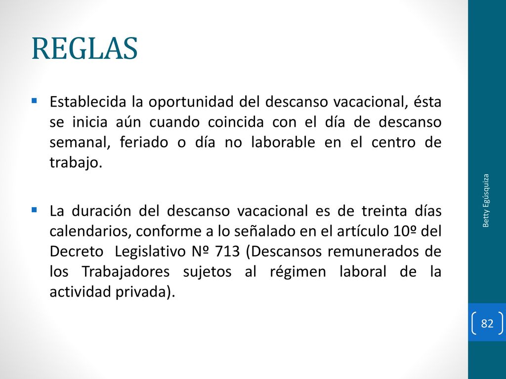 REGLAS