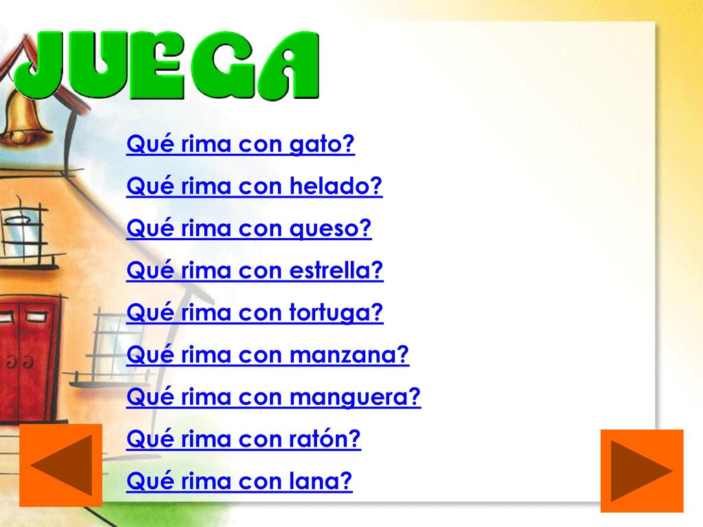 Qué rima con gato Qué rima con helado Qué rima con queso Qué rima con estrella Qué rima con tortuga