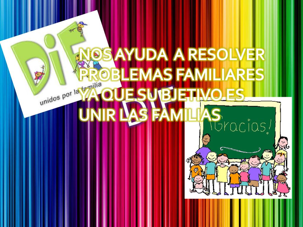 NOS AYUDA A RESOLVER PROBLEMAS FAMILIARES YA QUE SU BJETIVO ES UNIR LAS FAMILIAS