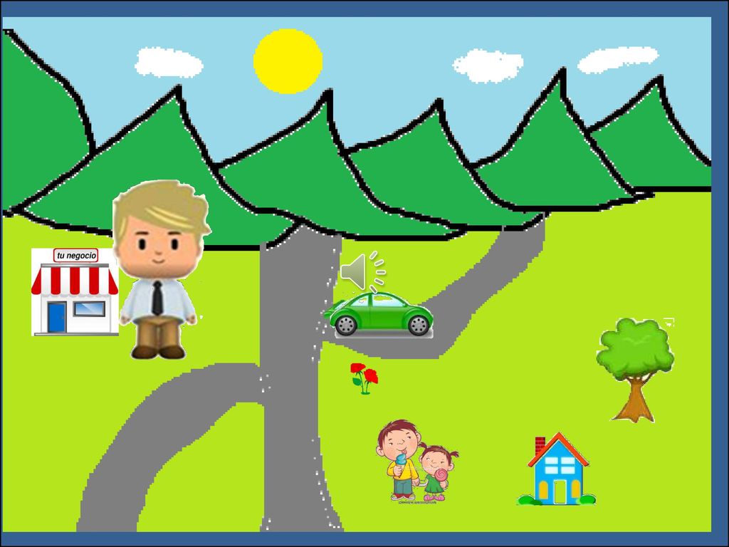 ¿Qué pasa aquí Esta es la granja donde yo vivo